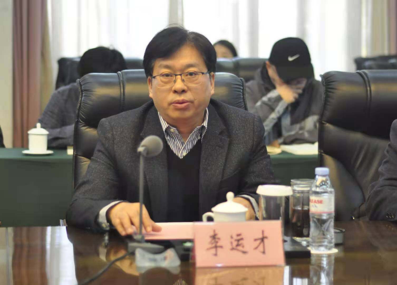 山东文艺出版社社长李运才致辞