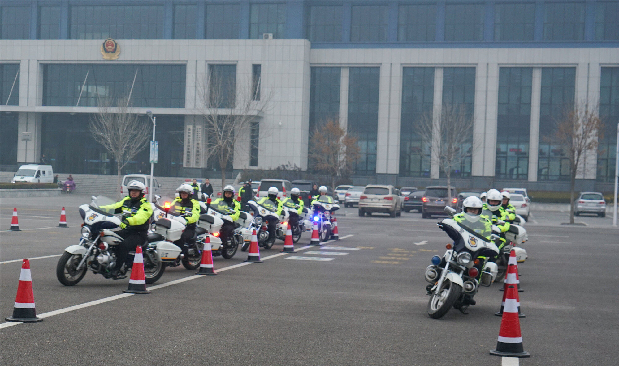 德州骑警代表集结训练!