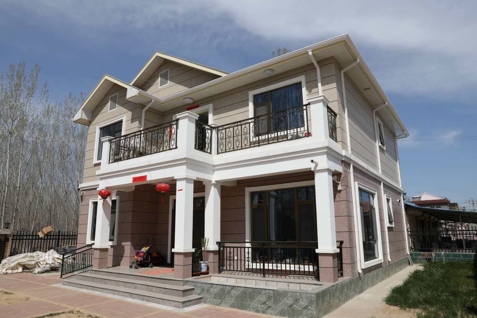 农家造屋不用砖20多天盖栋别墅乐陵农村建房用上装配式德州云德州晚报