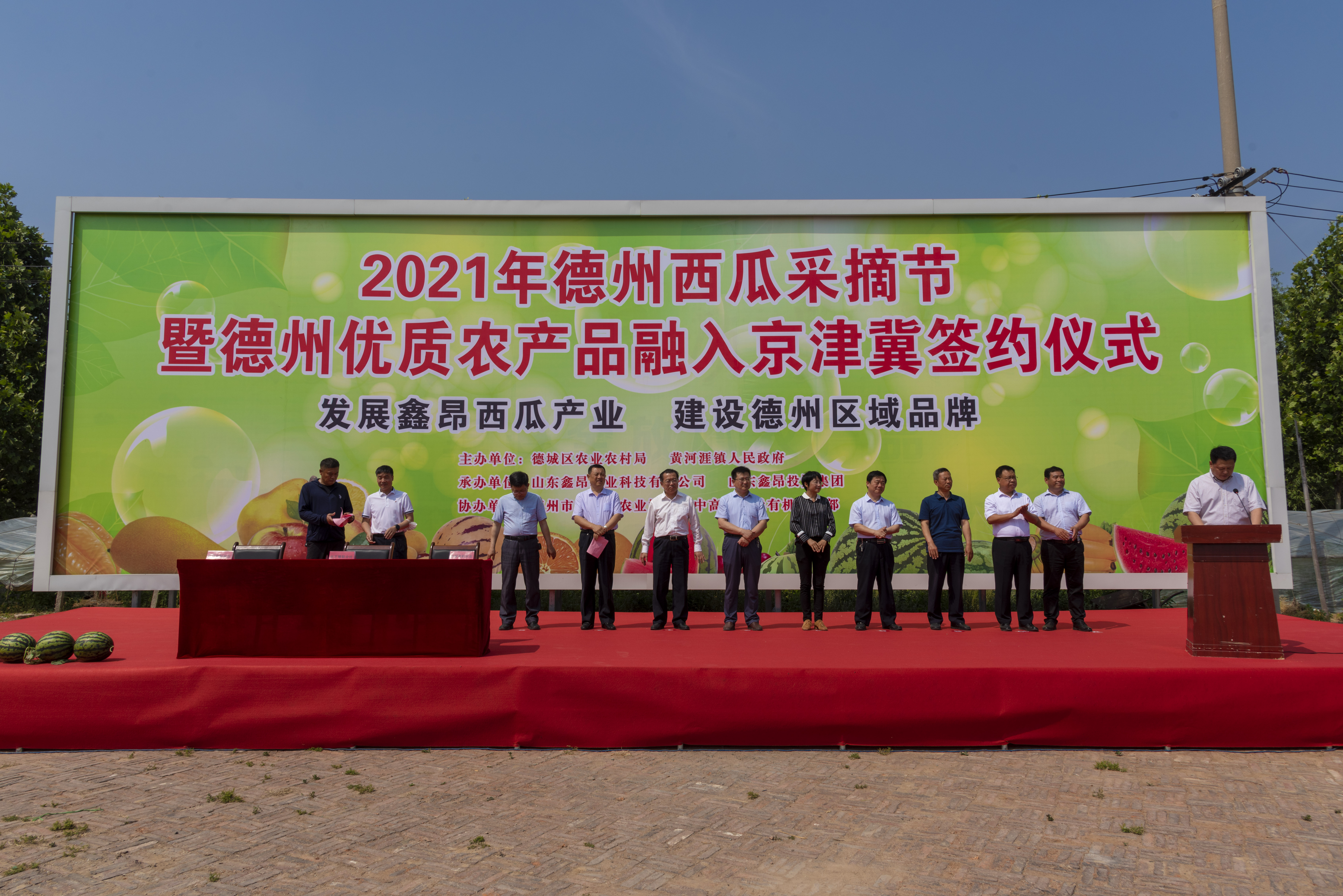 走,当吃瓜群众去!2021年德州西瓜采摘节开幕|德州云-德州晚报全媒体