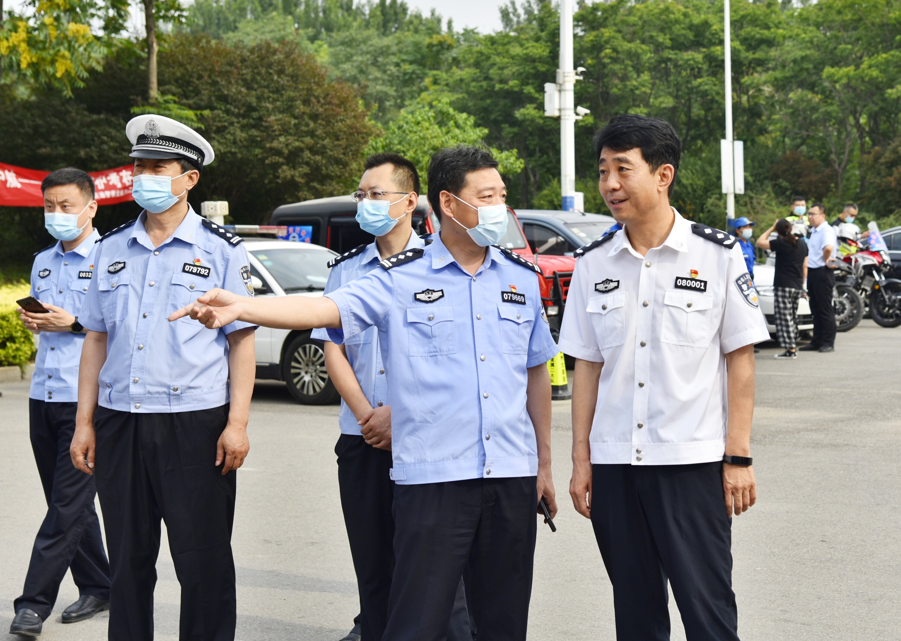 护航高考 | 邵浩浩到一中东校区检查督导高考安保工作