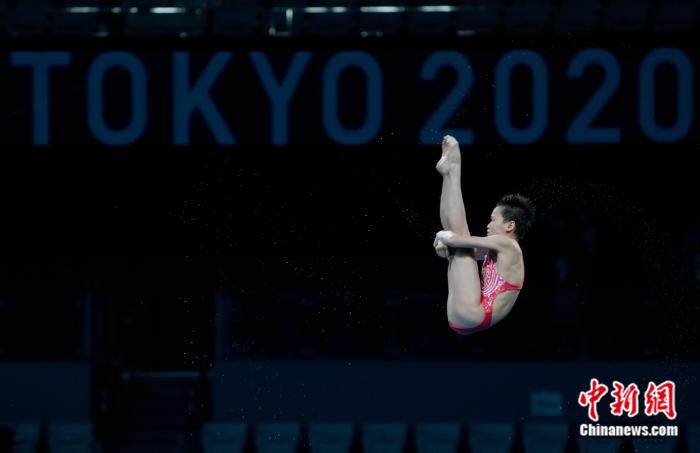 第33金女子10米台跳水14岁小将全红婵以巨大领先优势夺冠德州云德州