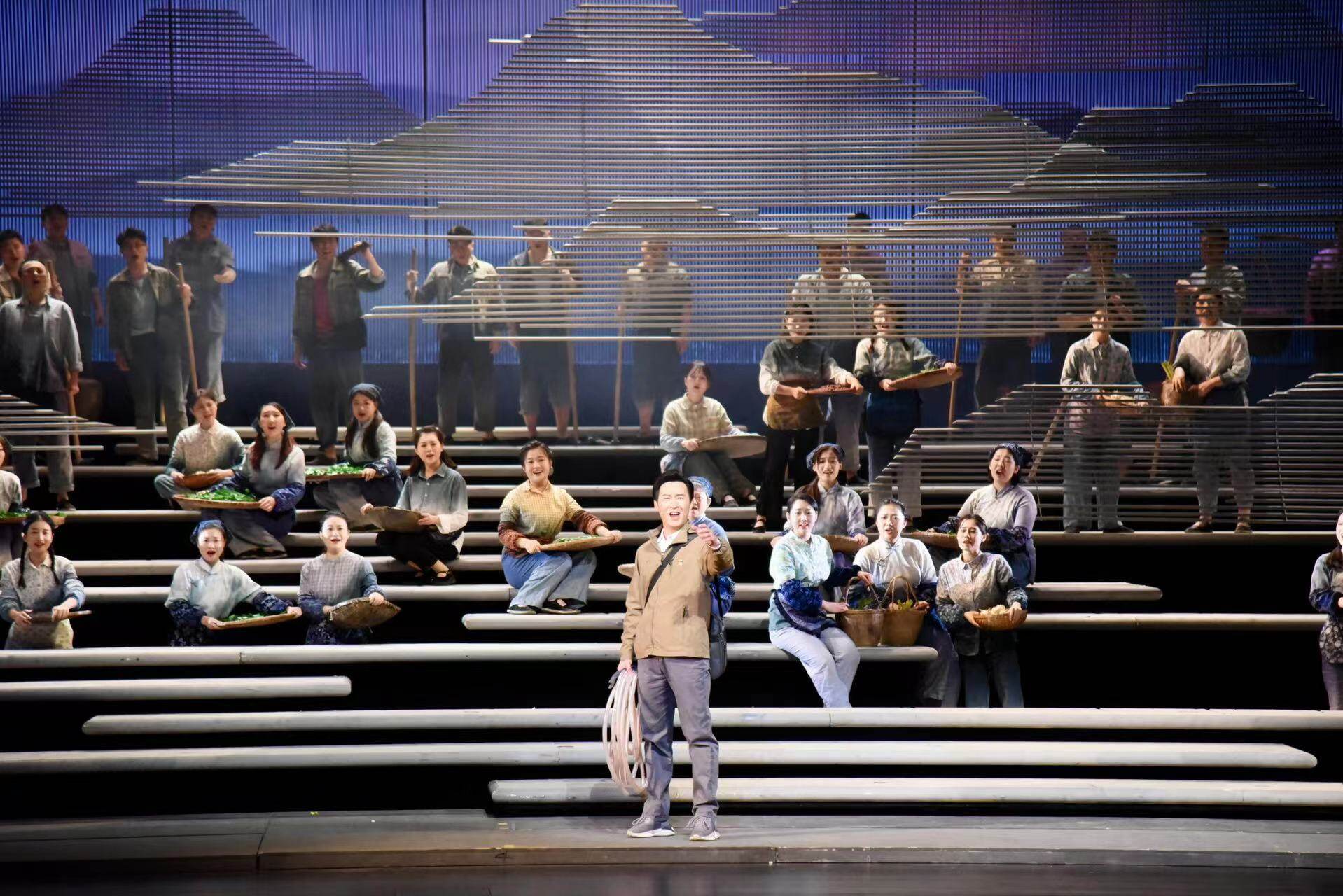 4,第四届中国歌剧节德州站开幕 原创民族歌剧《山茶花开》上演