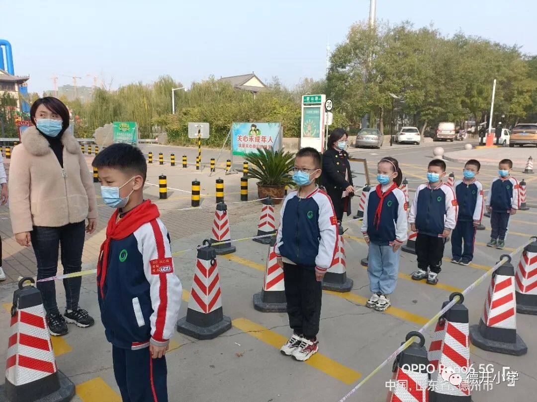 防疫演练疫不容辞德开小学二年级疫情防控演练德州云德州晚报全媒体
