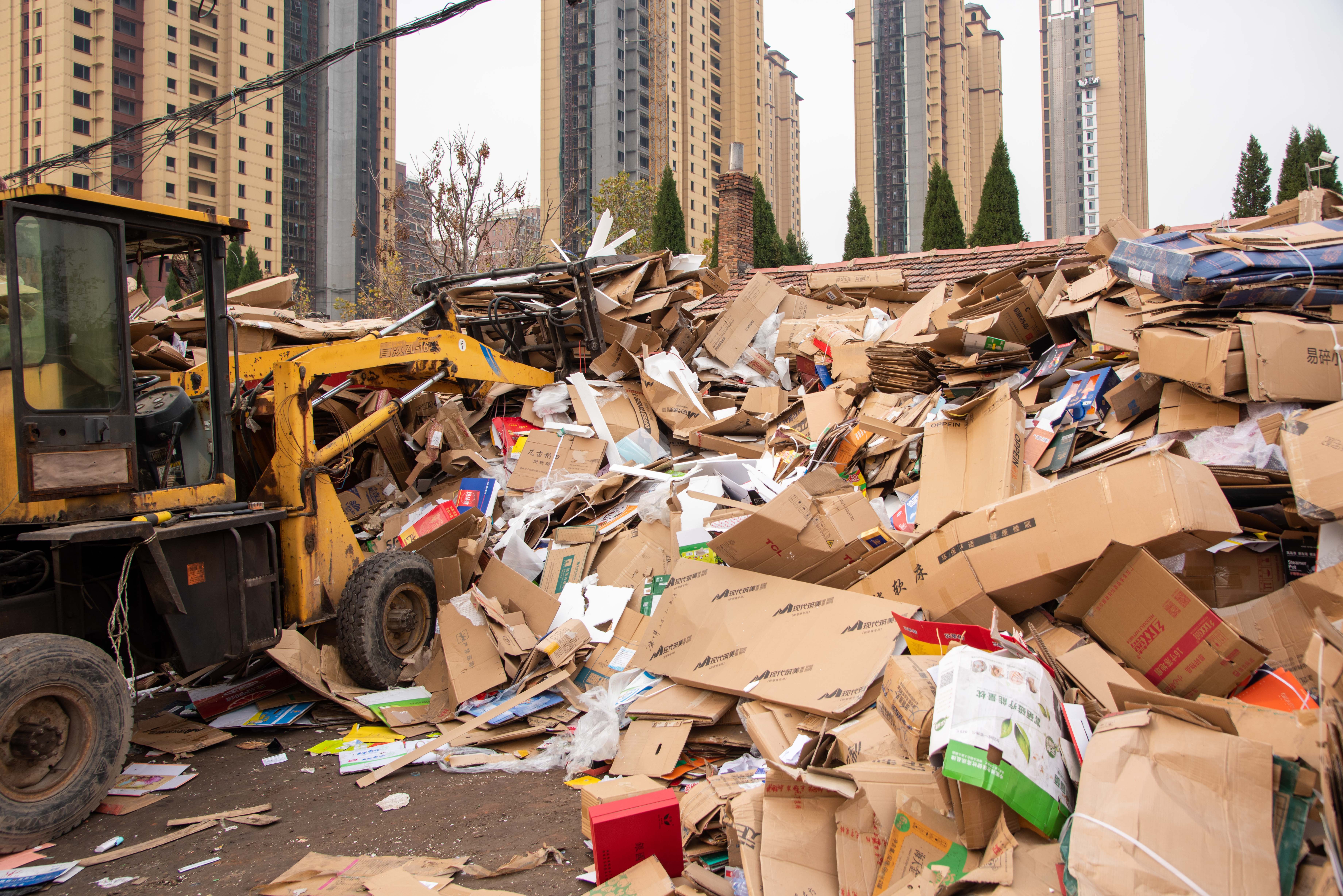 双11过后快递包装何去何从德州快递回箱让快递盒再循环利用德州云德州