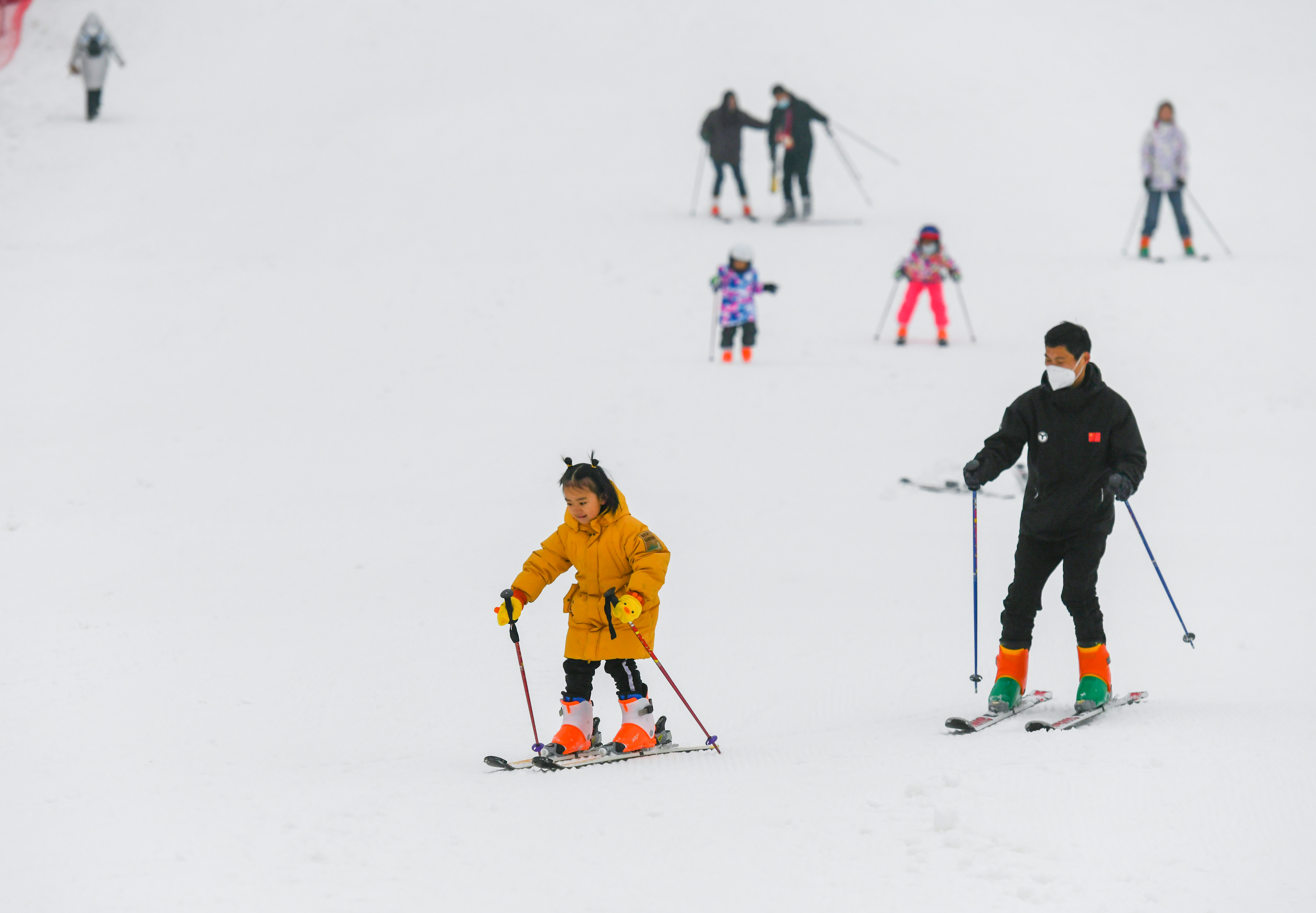 德州滑雪场图片