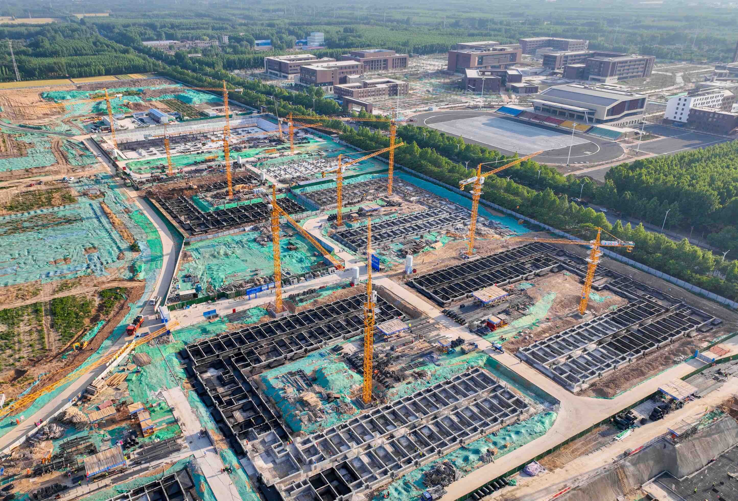 假期不停工德州城区教育重点项目建设跑出加速度德州云德州晚报全媒体