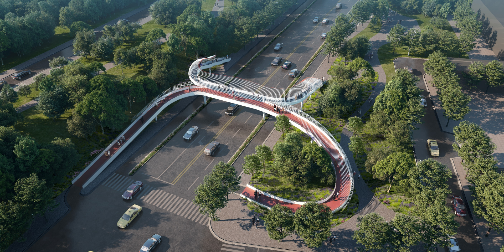 德州中心城区今年再建两座过街天桥,分别位于→|德州云-德州晚报全